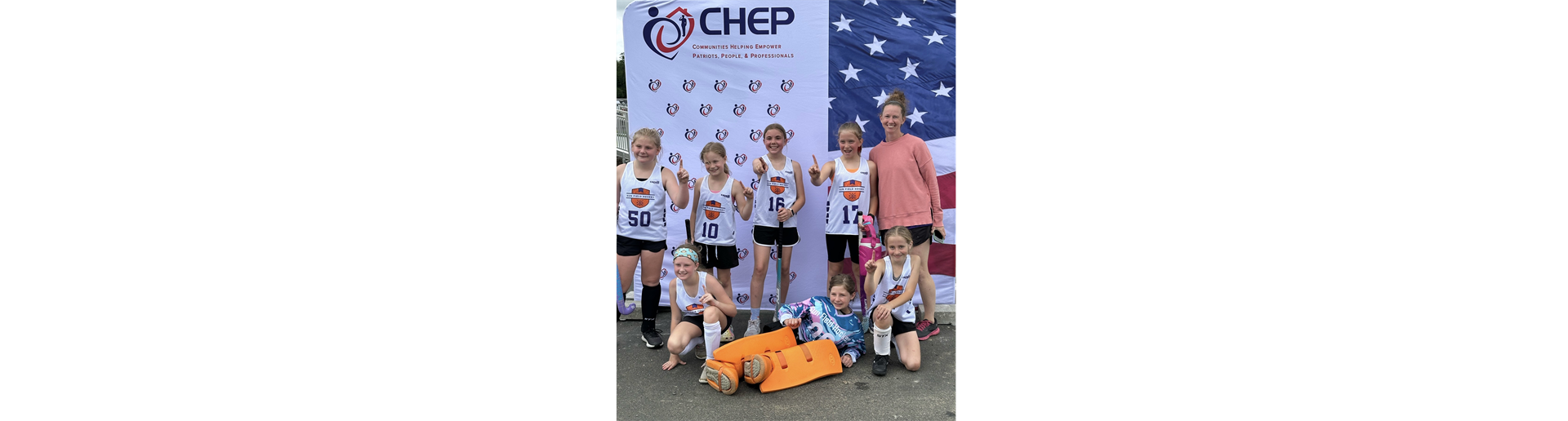 U10 Champs at the CHEP Play for Charity Tournament
