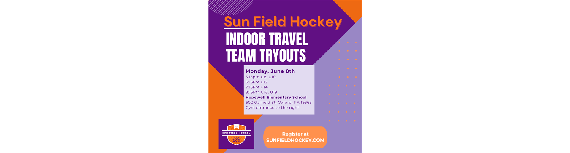 Indoor Try-out Registration